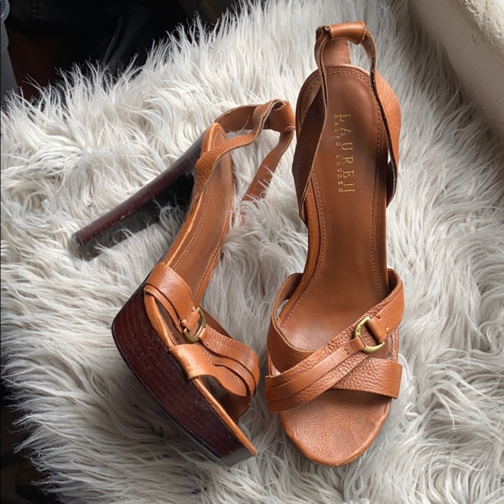 Ralph Lauren equestrian heels